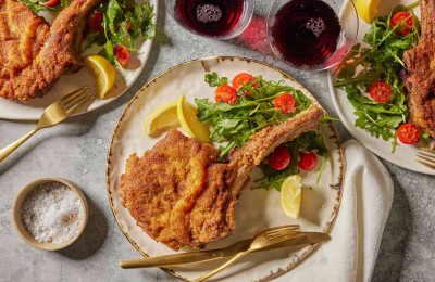 Veal Milanese Cooked in the Oven
