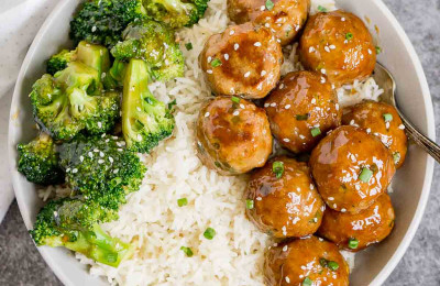 Tia's Juicy Turkey Meatballs