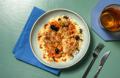 Mediterranean-Inspired Chicken with Spicy Peppers and Olives