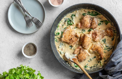 Keto-Friendly Chicken Dinner in One Pan