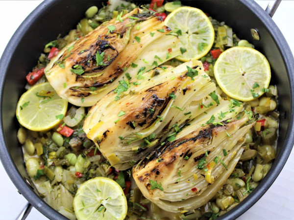 Savory Braised Fennel