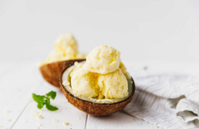 Hassle-Free Dairy-Free Coconut-Pineapple Frozen Treat