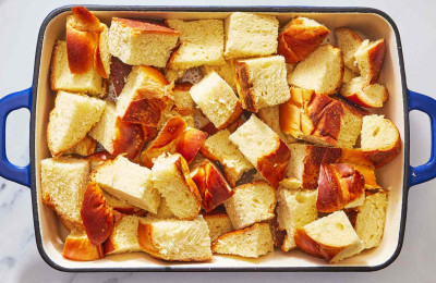 Hearty Italian Breakfast Bread Pudding