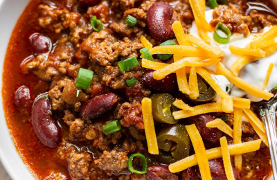 Slow Cooker Chili with Beef
