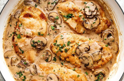 Simple Chicken Marsala Recipe for the Instant Pot®