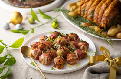 Savory Stuffing Balls with Bacon