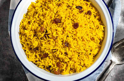 Elena's Cheerful Yellow Rice