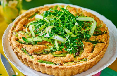 Cheesy Garden Vegetable Tart