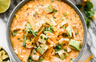 Easy Vegetarian White "Chicken" Chili in the Instant Pot®