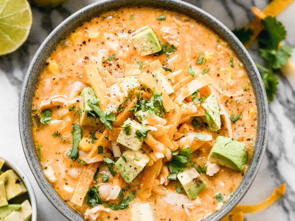 Easy Vegetarian White "Chicken" Chili in the Instant Pot®