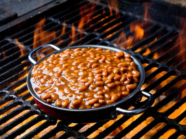 Texas-Style Beans Cooked Slowly
