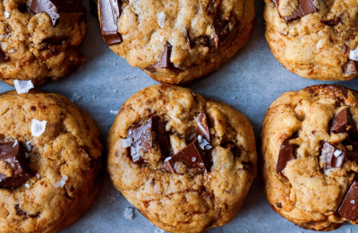 Savory Miso Chocolate Chip Cookies