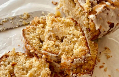 Hawaiian Style Coconut and Banana Loaf
