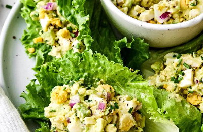 Creamy Avocado Egg Salad
