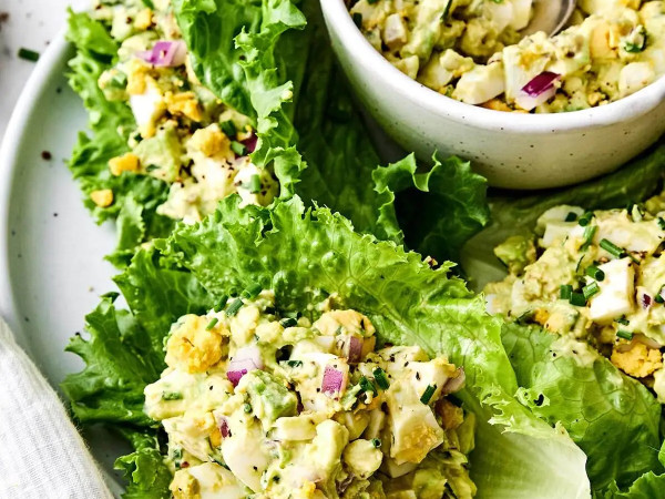 Creamy Avocado Egg Salad