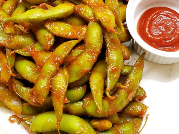 Fast Spicy Edamame Using Your Instant Pot®