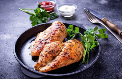 Straightforward Broiled Chicken Breasts