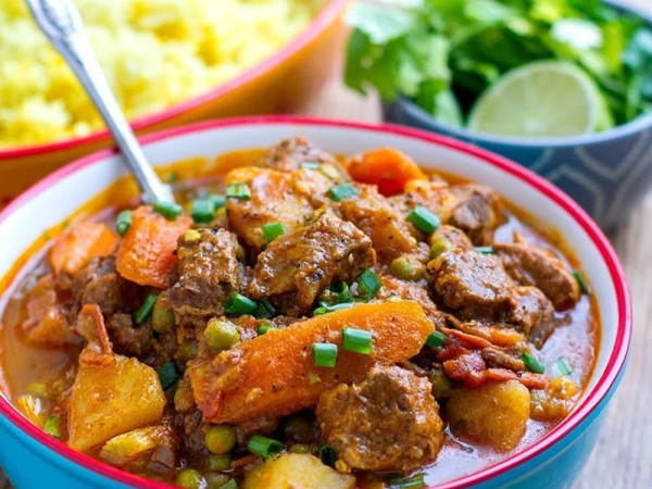 Lamb Stew Cooked in the Instant Pot®