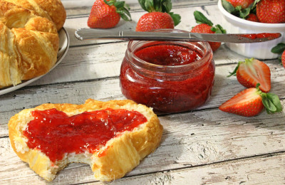 Strawberry Jam Limeade Crafted at Home