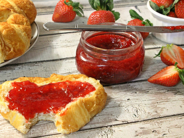 Strawberry Jam Limeade Crafted at Home