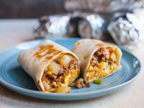 Country-Style Breakfast Burritos