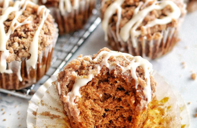 Pumpkin Muffins with Apple Cider
