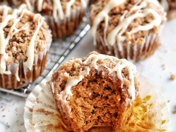 Pumpkin Muffins with Apple Cider
