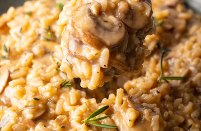 Farro Risotto Prepared in the Instant Pot®
