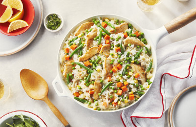 Campbell's® One-Pan Recipe: Chicken Fried Rice