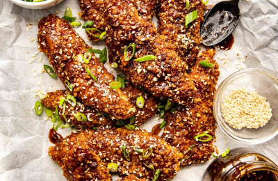 Honey-Glazed Sesame Chicken