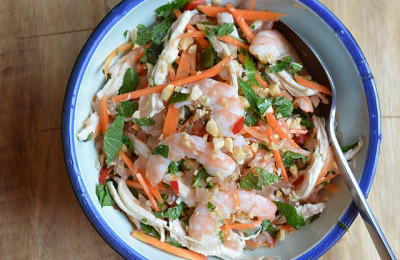 Vermicelli Salad with Pomelo