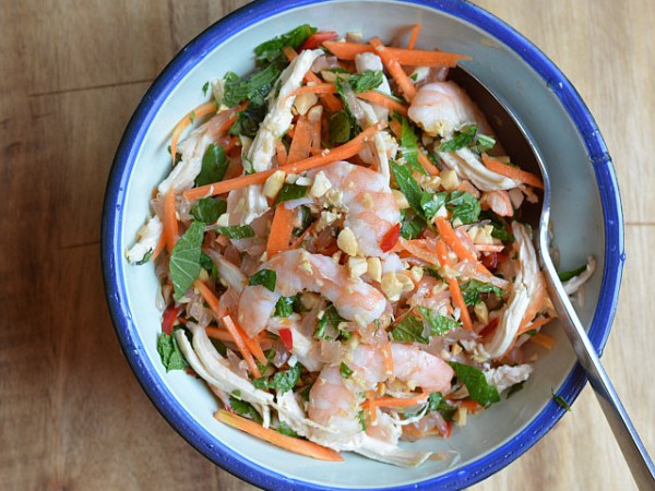 Vermicelli Salad with Pomelo