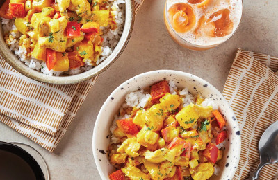 Pineapple-infused Thai Chicken Curry