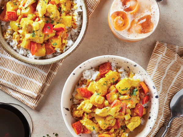Pineapple-infused Thai Chicken Curry